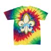 Youth Multi-Color Spiral Tie-Dyed T-Shirt Thumbnail