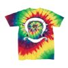 Youth Multi-Color Spiral Tie-Dyed T-Shirt Thumbnail