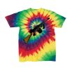 Youth Multi-Color Spiral Tie-Dyed T-Shirt Thumbnail