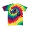Youth Multi-Color Spiral Tie-Dyed T-Shirt Thumbnail
