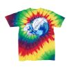 Youth Multi-Color Spiral Tie-Dyed T-Shirt Thumbnail