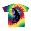 Youth Multi-Color Spiral Tie-Dyed T-Shirt Thumbnail