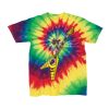 Youth Multi-Color Spiral Tie-Dyed T-Shirt Thumbnail