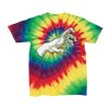 Youth Multi-Color Spiral Tie-Dyed T-Shirt Thumbnail