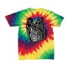 Youth Multi-Color Spiral Tie-Dyed T-Shirt Thumbnail