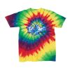 Youth Multi-Color Spiral Tie-Dyed T-Shirt Thumbnail
