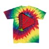 Youth Multi-Color Spiral Tie-Dyed T-Shirt Thumbnail