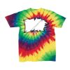 Youth Multi-Color Spiral Tie-Dyed T-Shirt Thumbnail