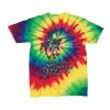 Youth Multi-Color Spiral Tie-Dyed T-Shirt Thumbnail