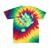 Youth Multi-Color Spiral Tie-Dyed T-Shirt Thumbnail