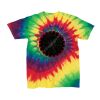 Youth Multi-Color Spiral Tie-Dyed T-Shirt Thumbnail