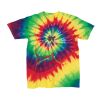 Youth Multi-Color Spiral Tie-Dyed T-Shirt Thumbnail