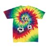 Youth Multi-Color Spiral Tie-Dyed T-Shirt Thumbnail