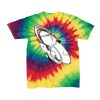 Youth Multi-Color Spiral Tie-Dyed T-Shirt Thumbnail