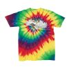 Youth Multi-Color Spiral Tie-Dyed T-Shirt Thumbnail