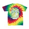 Youth Multi-Color Spiral Tie-Dyed T-Shirt Thumbnail