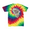 Youth Multi-Color Spiral Tie-Dyed T-Shirt Thumbnail