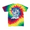 Youth Multi-Color Spiral Tie-Dyed T-Shirt Thumbnail