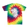 Youth Multi-Color Spiral Tie-Dyed T-Shirt Thumbnail