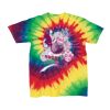 Youth Multi-Color Spiral Tie-Dyed T-Shirt Thumbnail