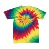 Youth Multi-Color Spiral Tie-Dyed T-Shirt Thumbnail