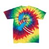 Youth Multi-Color Spiral Tie-Dyed T-Shirt Thumbnail