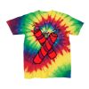 Youth Multi-Color Spiral Tie-Dyed T-Shirt Thumbnail