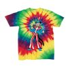 Youth Multi-Color Spiral Tie-Dyed T-Shirt Thumbnail