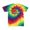 Youth Multi-Color Spiral Tie-Dyed T-Shirt Thumbnail