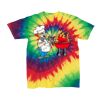 Youth Multi-Color Spiral Tie-Dyed T-Shirt Thumbnail