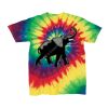 Youth Multi-Color Spiral Tie-Dyed T-Shirt Thumbnail