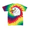 Youth Multi-Color Spiral Tie-Dyed T-Shirt Thumbnail