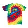 Youth Multi-Color Spiral Tie-Dyed T-Shirt Thumbnail