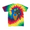 Youth Multi-Color Spiral Tie-Dyed T-Shirt Thumbnail