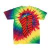 Youth Multi-Color Spiral Tie-Dyed T-Shirt Thumbnail