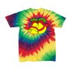 Youth Multi-Color Spiral Tie-Dyed T-Shirt Thumbnail
