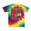 Youth Multi-Color Spiral Tie-Dyed T-Shirt Thumbnail