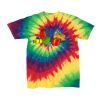 Youth Multi-Color Spiral Tie-Dyed T-Shirt Thumbnail