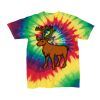 Youth Multi-Color Spiral Tie-Dyed T-Shirt Thumbnail