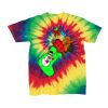 Youth Multi-Color Spiral Tie-Dyed T-Shirt Thumbnail
