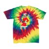 Youth Multi-Color Spiral Tie-Dyed T-Shirt Thumbnail