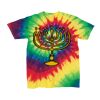 Youth Multi-Color Spiral Tie-Dyed T-Shirt Thumbnail
