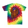 Youth Multi-Color Spiral Tie-Dyed T-Shirt Thumbnail