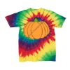 Youth Multi-Color Spiral Tie-Dyed T-Shirt Thumbnail