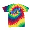 Youth Multi-Color Spiral Tie-Dyed T-Shirt Thumbnail