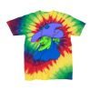 Youth Multi-Color Spiral Tie-Dyed T-Shirt Thumbnail