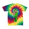 Youth Multi-Color Spiral Tie-Dyed T-Shirt Thumbnail