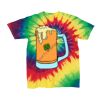 Youth Multi-Color Spiral Tie-Dyed T-Shirt Thumbnail