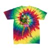 Youth Multi-Color Spiral Tie-Dyed T-Shirt Thumbnail