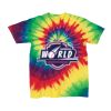Youth Multi-Color Spiral Tie-Dyed T-Shirt Thumbnail